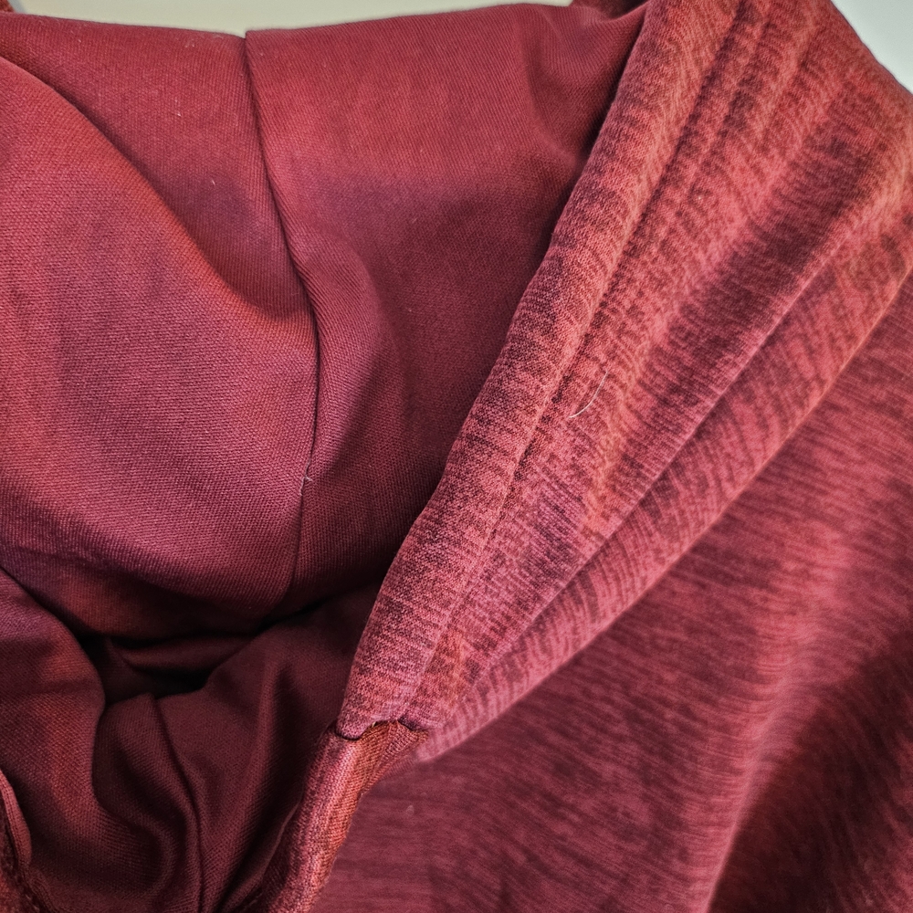 Under Armour Red Heathered Hoodie - Picture 9 of 10